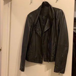 Beautiful Comptoir Des Cotonniers leather jacket